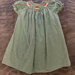 Smocked Back to School Dress